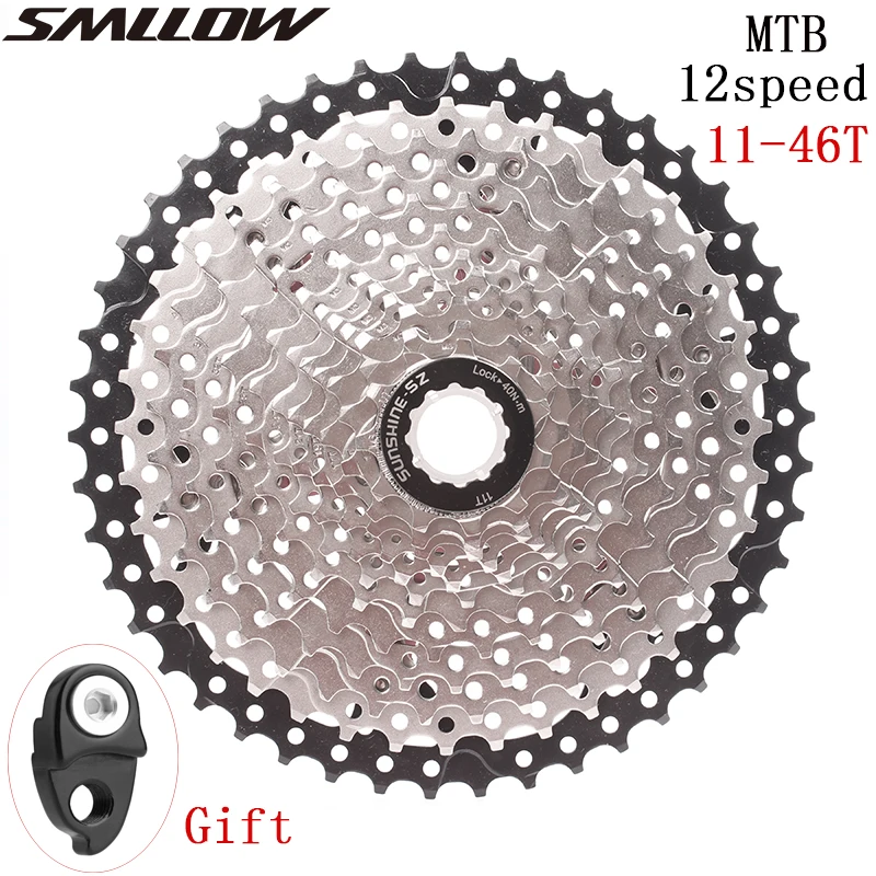 SUNSHINE 12 Speed Cassette 11-46t Freewheel MTB Mountain Bike Bicycle 12s Flywheel Wide Ratio for Eagle XX1 XO1 X1 GX Bicycle
SUNSHINE 12 Speed Cassette 11-46t Freewheel MTB Mountain Bike Bicycle 12s Flywheel Wide Ratio for Eagle XX1 XO1 X1 GX Bicycle