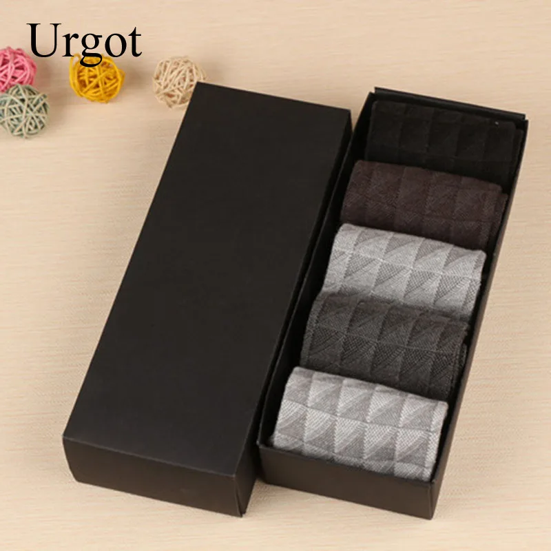 Urgot Brand New Men Bamboo Fiber Socks High Quality Casual Breatheable Calcetine Sock Men Long Sock Calcetines Hombre 5pairs/box
Urgot Brand New Men Bamboo Fiber Socks High Quality Casual Breatheable Calcetine Sock Men Long Sock Calcetines Hombre 5pairs/box