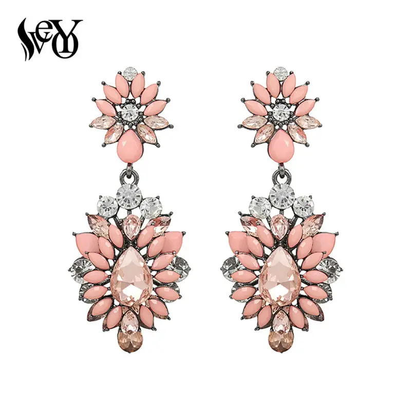 VEYO Acrylic Crystal Drop Earrings For Woman Long Earring Fashion Jewelry Pendientes Brincos
VEYO Acrylic Crystal Drop Earrings For Woman Long Earring Fashion Jewelry Pendientes Brincos