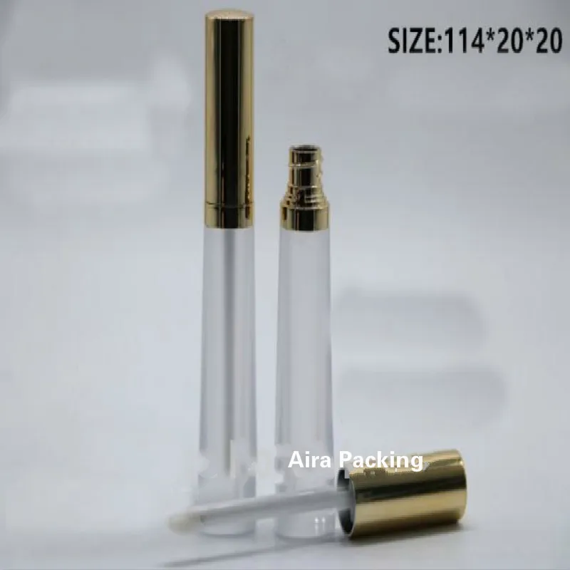 50pcs/lot 5ML Frosted Clear Empty Lip Gloss Tube Matte Clear Liquid Lipstick Packing Containers with Gold Cap Cosmetic Bottle
50pcs/lot 5ML Frosted Clear Empty Lip Gloss Tube Matte Clear Liquid Lipstick Packing Containers with Gold Cap Cosmetic Bottle