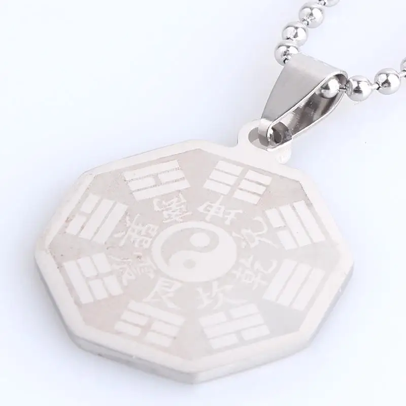 Tai Chi nosy 316L подвески из нержавеющей стали бусины для ожерелья цепочка для мужчин и женщин оптовая продажа
Tai Chi nosy 316L подвески из нержавеющей стали бусины для ожерелья цепочка для мужчин и женщин оптовая продажа