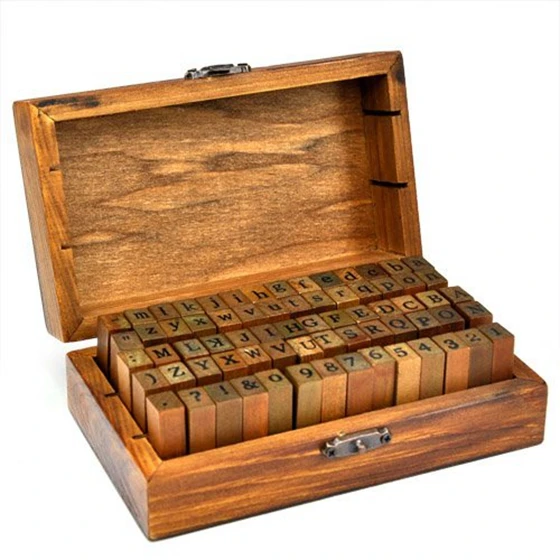 Hot Rubber Stamp Alphabet Number Symbol Wooden Box Set Print Style Wood Letter 70PCS
Hot Rubber Stamp Alphabet Number Symbol Wooden Box Set Print Style Wood Letter 70PCS
