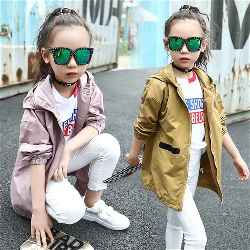 Jackets For Girls Fashion Hooded 2019 Spring Coats Jacket Toddler Kids Children Clothing Hooded Casual Long Sleeve 4-15T Zipper
Jackets For Girls Fashion Hooded 2019 Spring Coats Jacket Toddler Kids Children Clothing Hooded Casual Long Sleeve 4-15T Zipper
