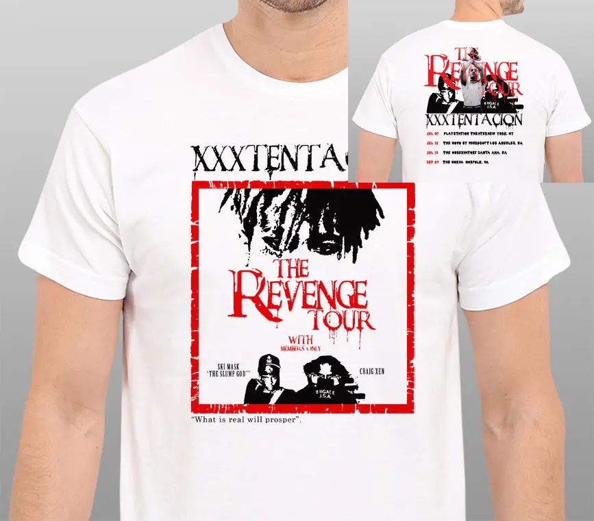 Xxxtentacion The Revenge Tourmen 2019 Casual Print T-Shirt Harajuku Short Sleeve Men Top Create Your Own Shirt
Xxxtentacion The Revenge Tourmen 2019 Casual Print T-Shirt Harajuku Short Sleeve Men Top Create Your Own Shirt