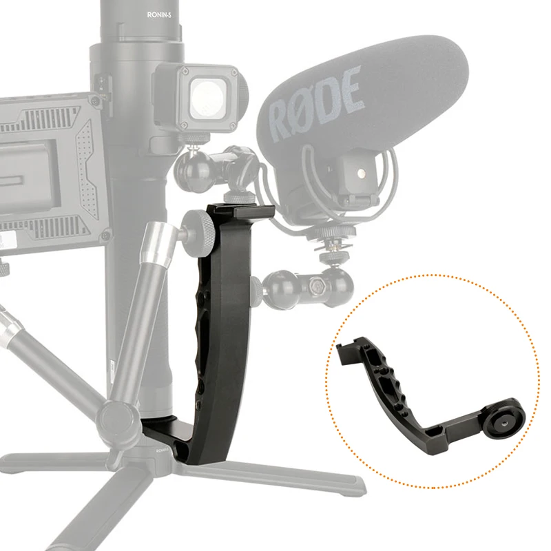 Dji Osmo Mobile 2 Ronin S Handle Mount for Gimbal L Bracket TransMount Mini Dual Grip for Monitor LED Light Smooth 4 Q Vimble 2
Dji Osmo Mobile 2 Ronin S Handle Mount for Gimbal L Bracket TransMount Mini Dual Grip for Monitor LED Light Smooth 4 Q Vimble 2