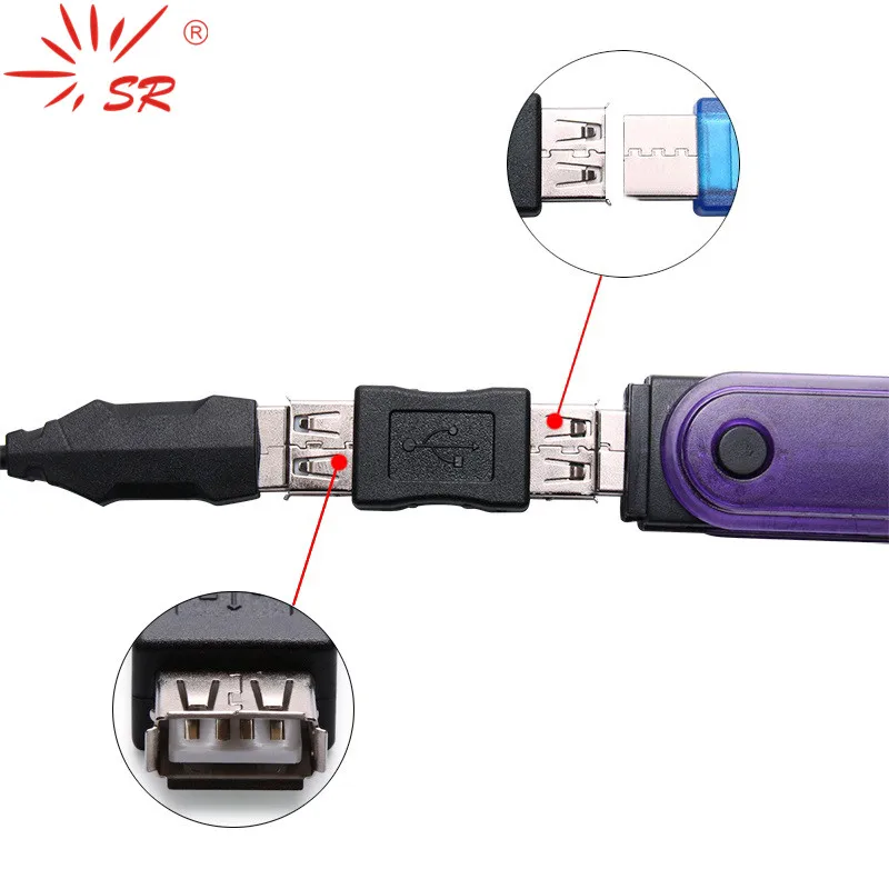 SR USB 2.0 Female to USB 2.0 Female Port Conventor Adapter Switch for Computer Laptop Tablet
SR USB 2.0 Female to USB 2.0 Female Port Conventor Adapter Switch for Computer Laptop Tablet