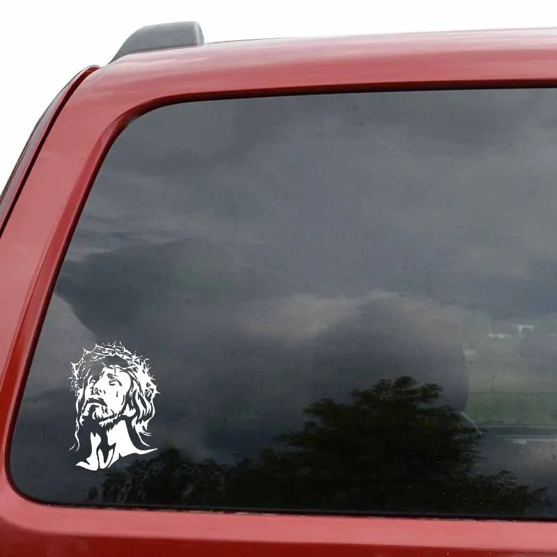 YJZT 13CM*17.8CM Sacred Jesus Vinyl Car Motorbike Sticker Decal Black/Silver C13-000148
YJZT 13CM*17.8CM Sacred Jesus Vinyl Car Motorbike Sticker Decal Black/Silver C13-000148