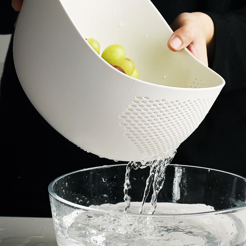 Thickened Pp Plastic Drain Basket Kitchen Storage Basket Vegetable And Fruit Cleaning With Handles Rice Bowl
Thickened Pp Plastic Drain Basket Kitchen Storage Basket Vegetable And Fruit Cleaning With Handles Rice Bowl