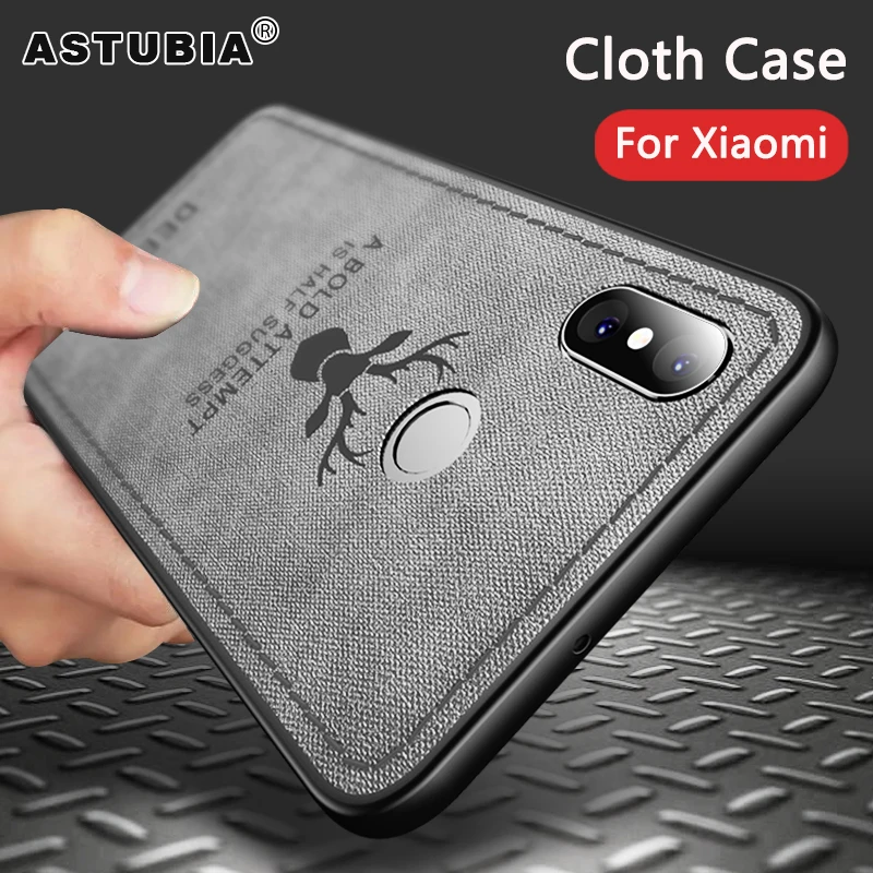 Phone Case For Xiaomi Mi A2 Lite Cloth Deer Cover Xiomi MI 8 SE Explorer Max 3 MIX2S Redmi Note 6 Pro |