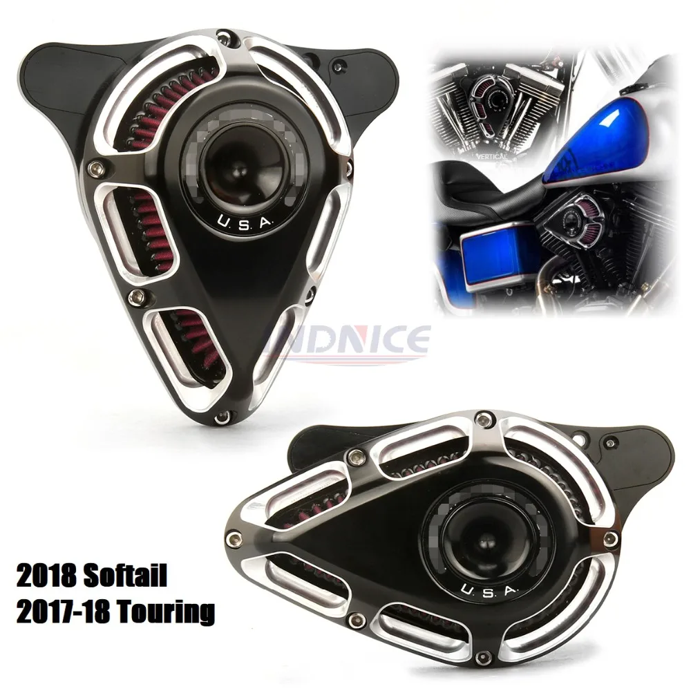 Turnable edge cut FLHX Air cleaners For harley Road Glide FLTRX air filters 17-18 , softail slim 2018 air intakes .
Turnable edge cut FLHX Air cleaners For harley Road Glide FLTRX air filters 17-18 , softail slim 2018 air intakes .