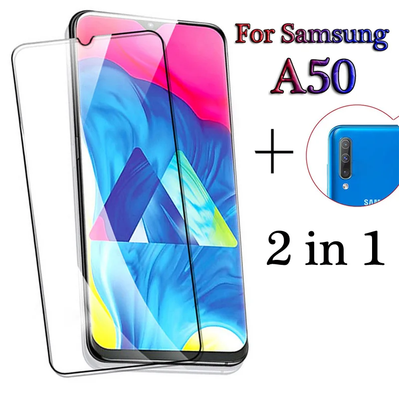 9H полное покрытие защитное стекло задняя камера Стекло для Samsung Galaxy A50 A30 A10 A20 A70 M10