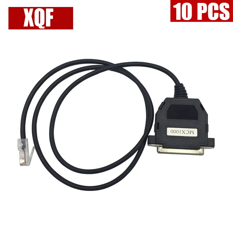 XQF 10PCS Programming cable for Motorola MCX1000 write frequency line 25 pin interface
XQF 10PCS Programming cable for Motorola MCX1000 write frequency line 25 pin interface