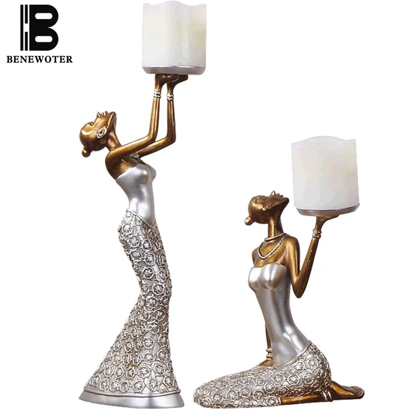 Creative Beautiful Girl Candle Holders Romantic Candlelight Dinner Props Hotel Party Retro Candlestick Wedding Home Decor Crafts
Creative Beautiful Girl Candle Holders Romantic Candlelight Dinner Props Hotel Party Retro Candlestick Wedding Home Decor Crafts