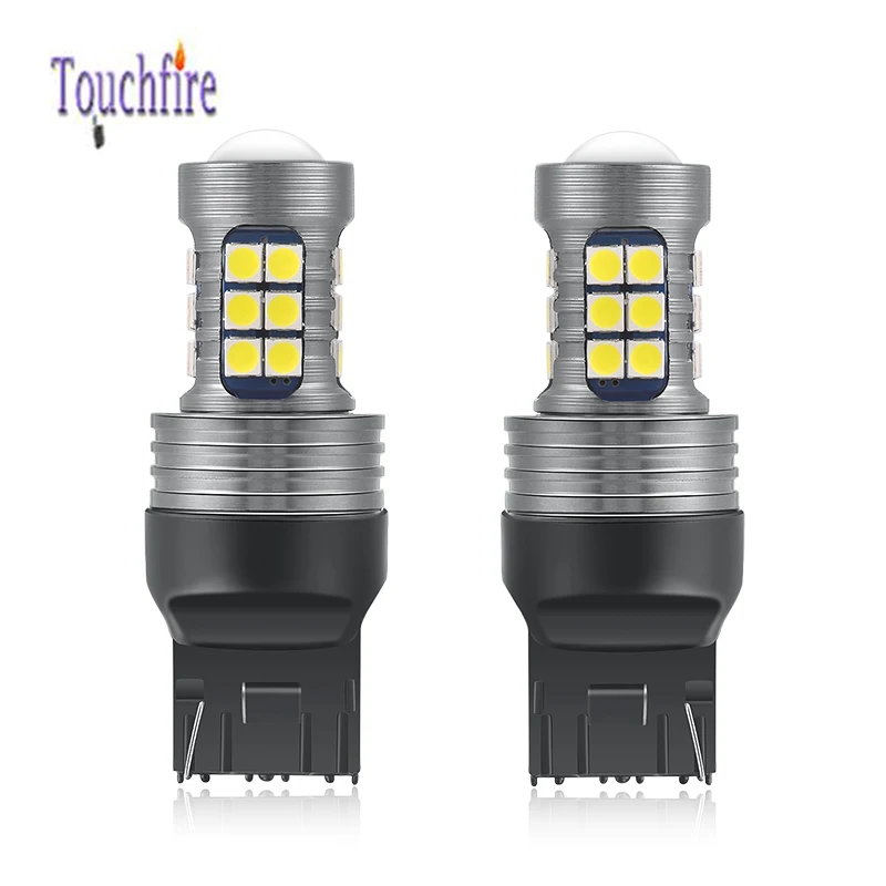Автомобильная лампа BA15S P21W T20 1156 W21W WY21W 27LED Canbus 12 24 В 3030SMD ДХО автомобильная заднего