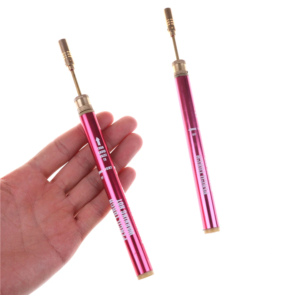 Pink Color Mini Gas Blow Torch Gun High Quality Soldering Solder Iron Cordless Welding Pen Burner Welding Tool
Pink Color Mini Gas Blow Torch Gun High Quality Soldering Solder Iron Cordless Welding Pen Burner Welding Tool
