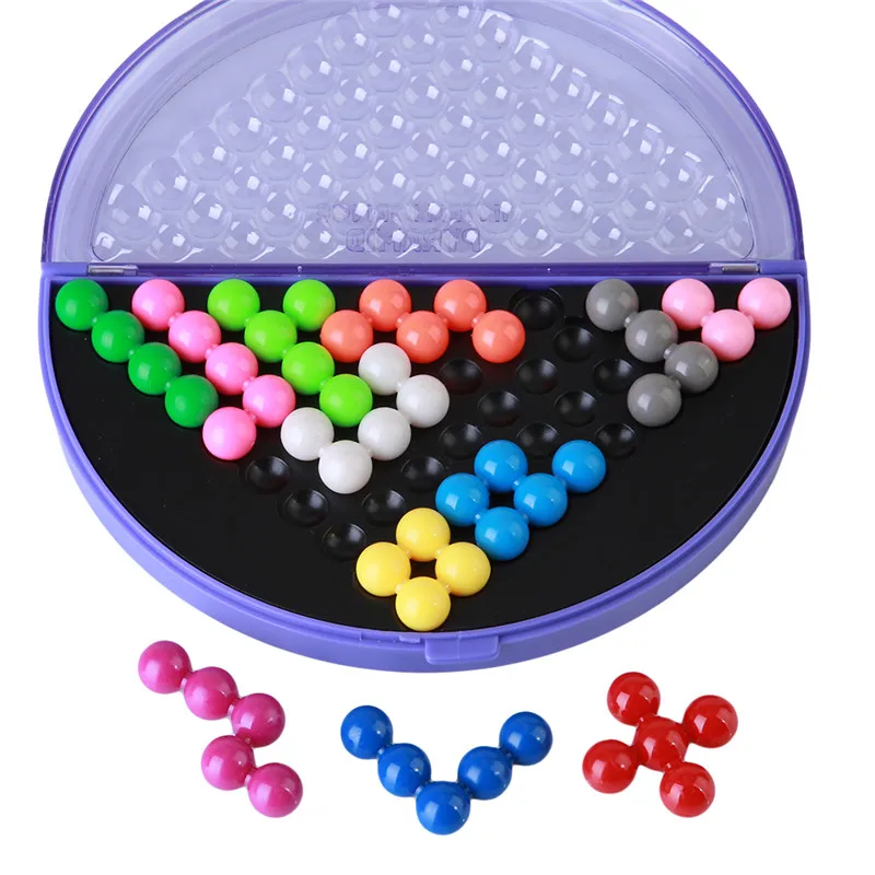 Classic puzzle pyramid plate IQ pearl logical mind game Brain Teaser educational toys for children beads MU838744
Classic puzzle pyramid plate IQ pearl logical mind game Brain Teaser educational toys for children beads MU838744