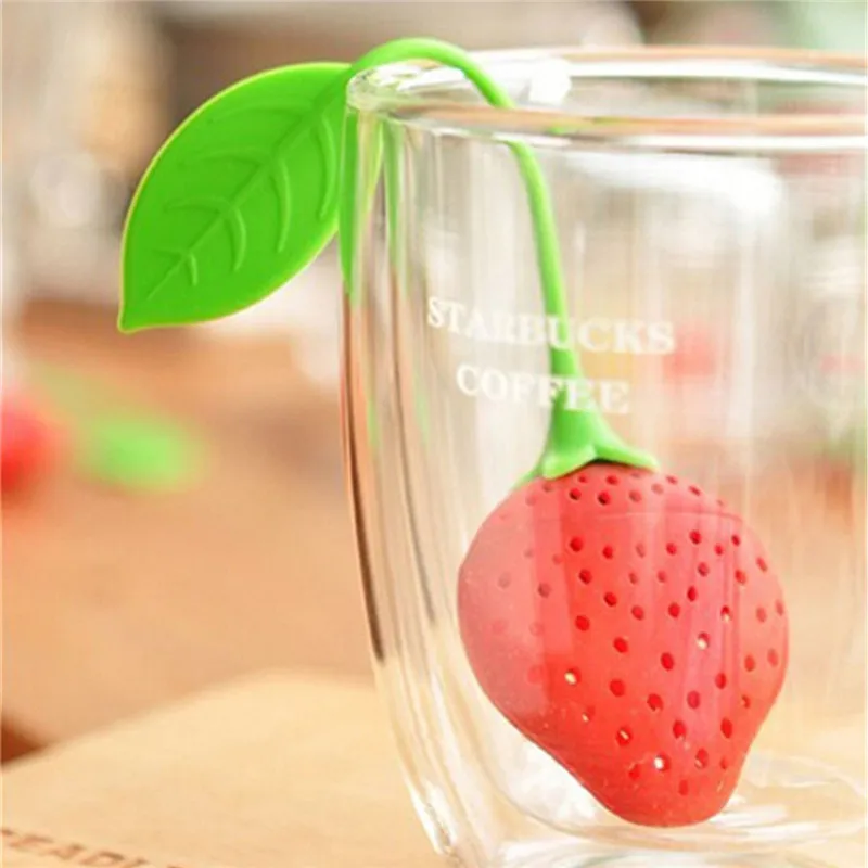 Silicone Creative Strawberry Design Reusable Tea Filter Strainer Tea Ball Infuser Fun Gadget For Teapot Drinking Accessories
Silicone Creative Strawberry Design Reusable Tea Filter Strainer Tea Ball Infuser Fun Gadget For Teapot Drinking Accessories