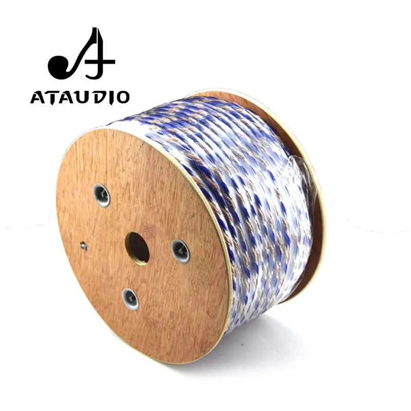 ATAUDIO HIFI динамик кабель высокого качества 6N OFC Чистая медь Hifi провод для Diy|Кабели