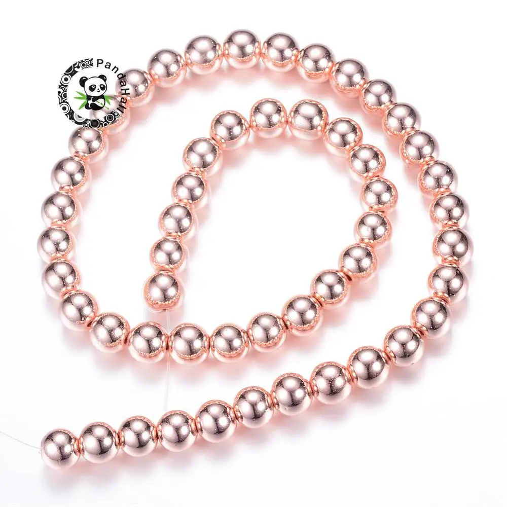 4/6/8mm 10Strands Electroplate Non-magnetic Synthetic Hematite Ball Loose Jewelry Making Bead Strands Findings Accessory, Round
4/6/8mm 10Strands Electroplate Non-magnetic Synthetic Hematite Ball Loose Jewelry Making Bead Strands Findings Accessory, Round