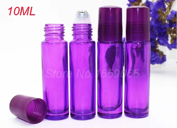 10ml purple glass roll on roller perfume atomizer sample bottles f essential oils roll-on refillable deodorant containers
10ml purple glass roll on roller perfume atomizer sample bottles f essential oils roll-on refillable deodorant containers