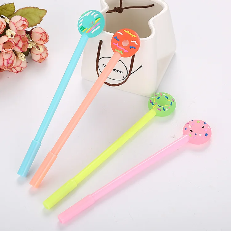 1 Pcs Creative Doughnut Neutral Pen Cute Cartoon Learning Stationery Pen Small Clean Office Signature Pen kawaii school supplies
1 Pcs Creative Doughnut Neutral Pen Cute Cartoon Learning Stationery Pen Small Clean Office Signature Pen kawaii school supplies