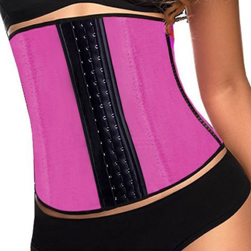 Hot New Korse Plus Size Waist Trainer Women Sexy Gaine Amincissante Corset Latex Waist Cincher Clothing Black/Blue/Purple/Pink
Hot New Korse Plus Size Waist Trainer Women Sexy Gaine Amincissante Corset Latex Waist Cincher Clothing Black/Blue/Purple/Pink