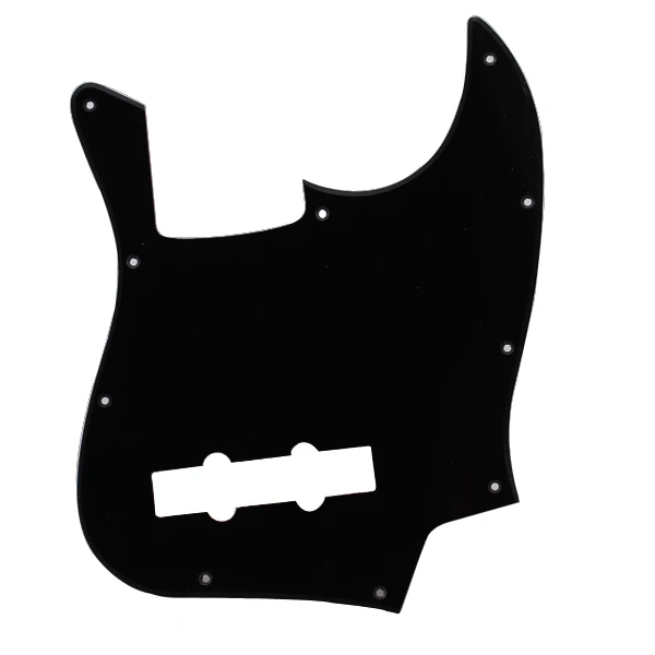 Black 1 Ply 10 Hole Pick Guard Pickguard Anti-scratch Plate Shield for JB Jazz Bass Guitar Accessory
Black 1 Ply 10 Hole Pick Guard Pickguard Anti-scratch Plate Shield for JB Jazz Bass Guitar Accessory