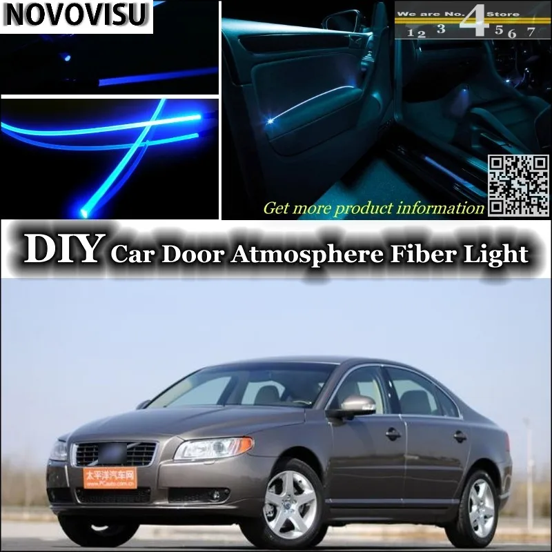 Освещение для Volvo S80 S80L, оптоволоконное освещение для внутренней панели дверей
Освещение для Volvo S80 S80L, оптоволоконное освещение для внутренней панели дверей