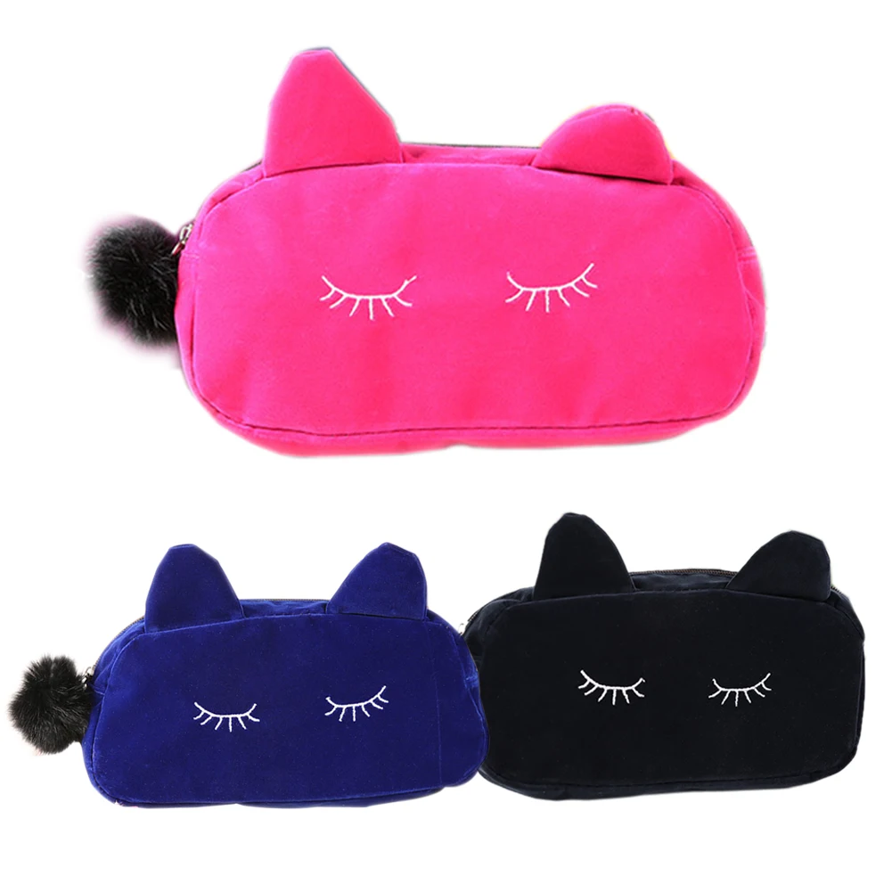 New Fashion Makeup Bag Portable Cartoon Cat Coin Storage Case Travel Organizer Zipper Cosmetic Bag Trousse Maquillage Femme
New Fashion Makeup Bag Portable Cartoon Cat Coin Storage Case Travel Organizer Zipper Cosmetic Bag Trousse Maquillage Femme