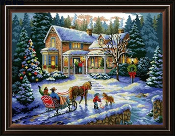 Needlework,DIY Cross Stitch,Sets For Embroidery kits,14CT&16CT&18CT,Christmas return
Needlework,DIY Cross Stitch,Sets For Embroidery kits,14CT&16CT&18CT,Christmas return