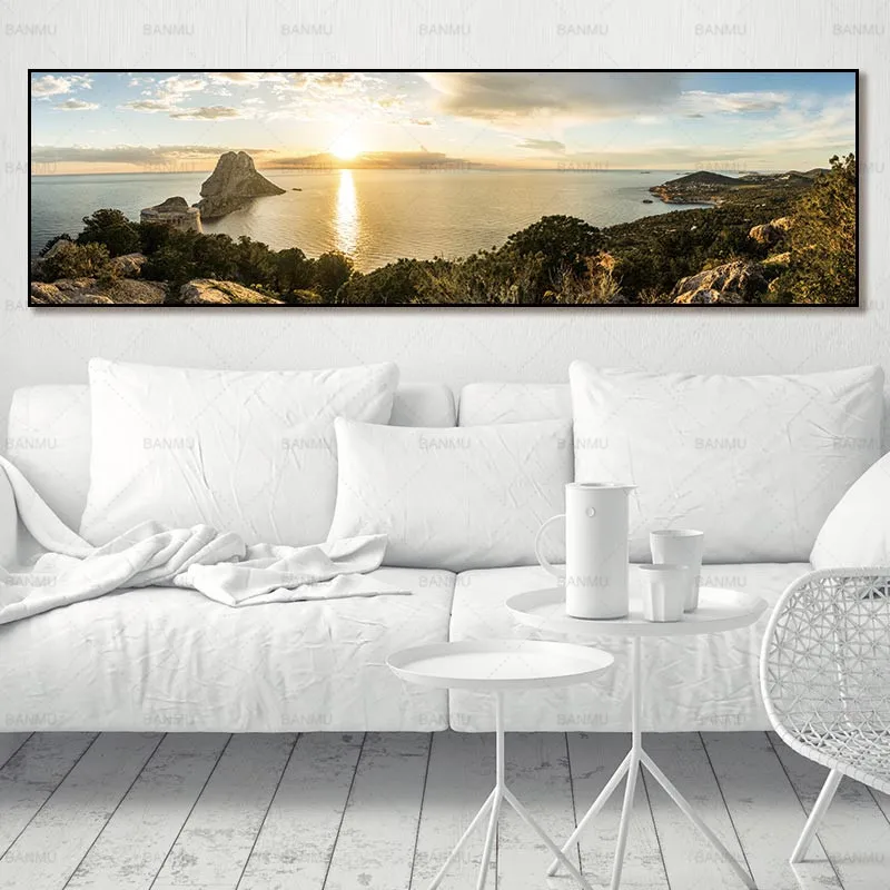 

canvas painting wall picture landcape art prints and posters wall art picture no frame Painting decoration for living room