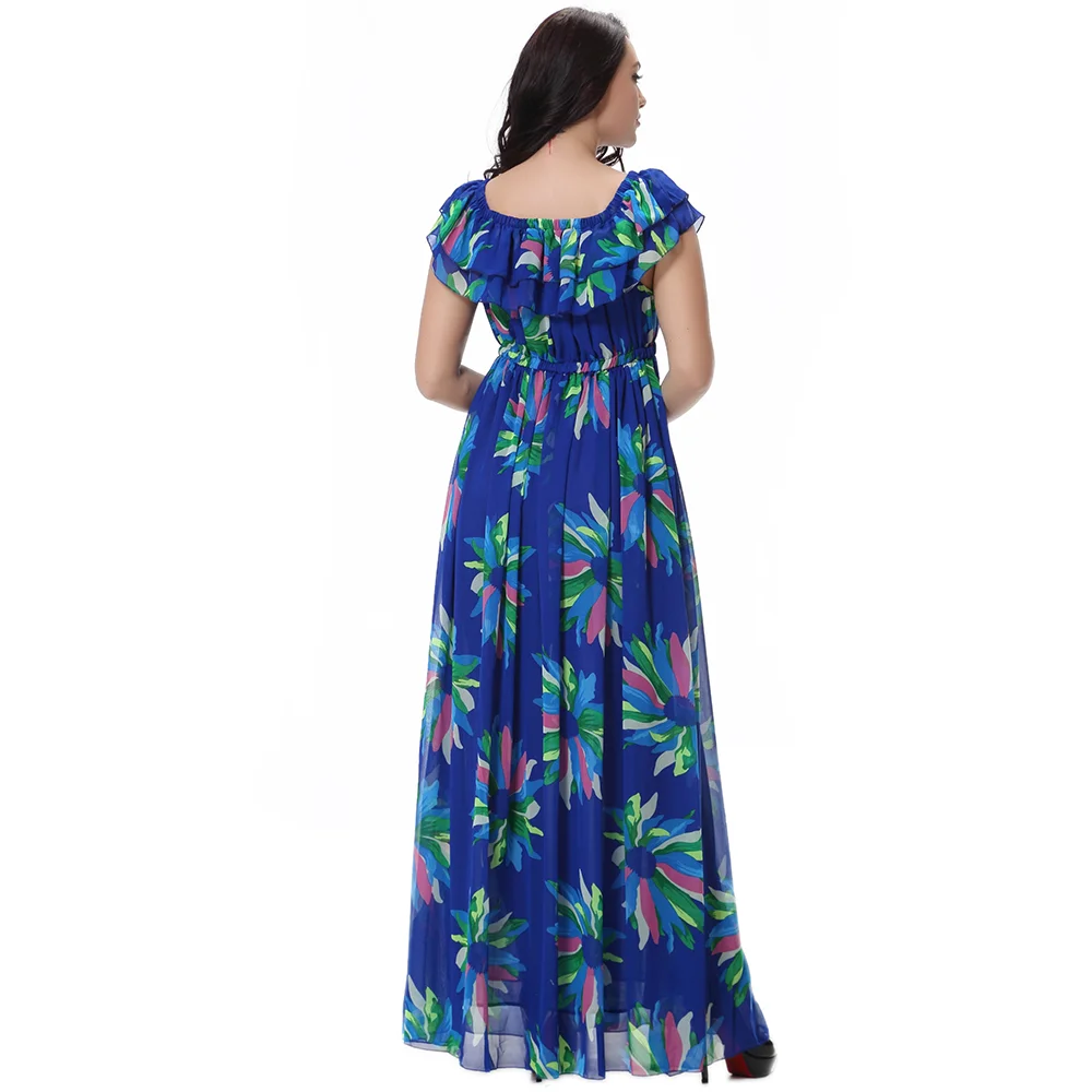 Plus Size Summer Chiffon Beach Dress For Women Maxi Empire Straight bohemian Clothes
Plus Size Summer Chiffon Beach Dress For Women Maxi Empire Straight bohemian Clothes