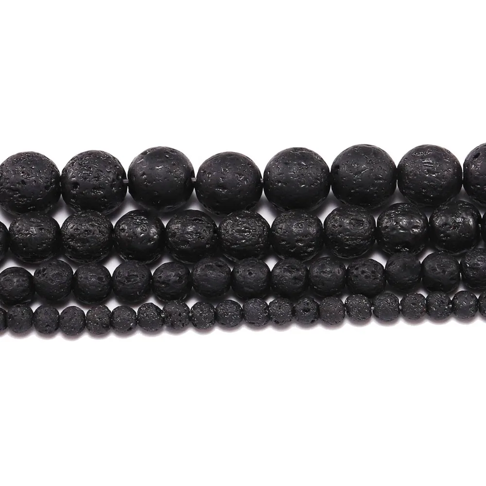1strand/lot Natural Stone Black Rock Lava Beads 4/6/8/10/12 mm Round Loose Spacer Bead For DIY Jewelry Making Bulk Wholesale
1strand/lot Natural Stone Black Rock Lava Beads 4/6/8/10/12 mm Round Loose Spacer Bead For DIY Jewelry Making Bulk Wholesale