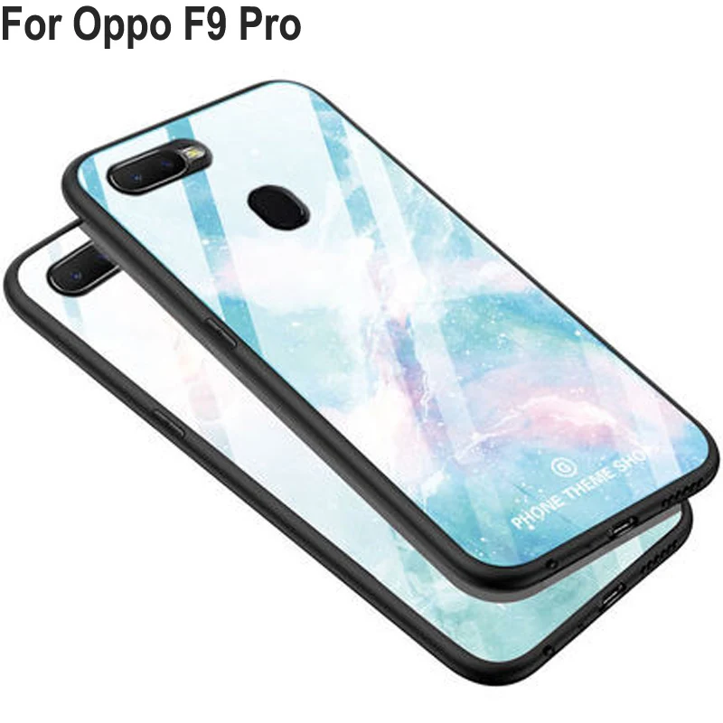 Luxury Tempered Glass Case For Oppo F9 Pro Case Soft Silicone Frame Hard Back Cover 6.3'' For Oppo F9Pro F 9 Pro cases shell
Luxury Tempered Glass Case For Oppo F9 Pro Case Soft Silicone Frame Hard Back Cover 6.3'' For Oppo F9Pro F 9 Pro cases shell