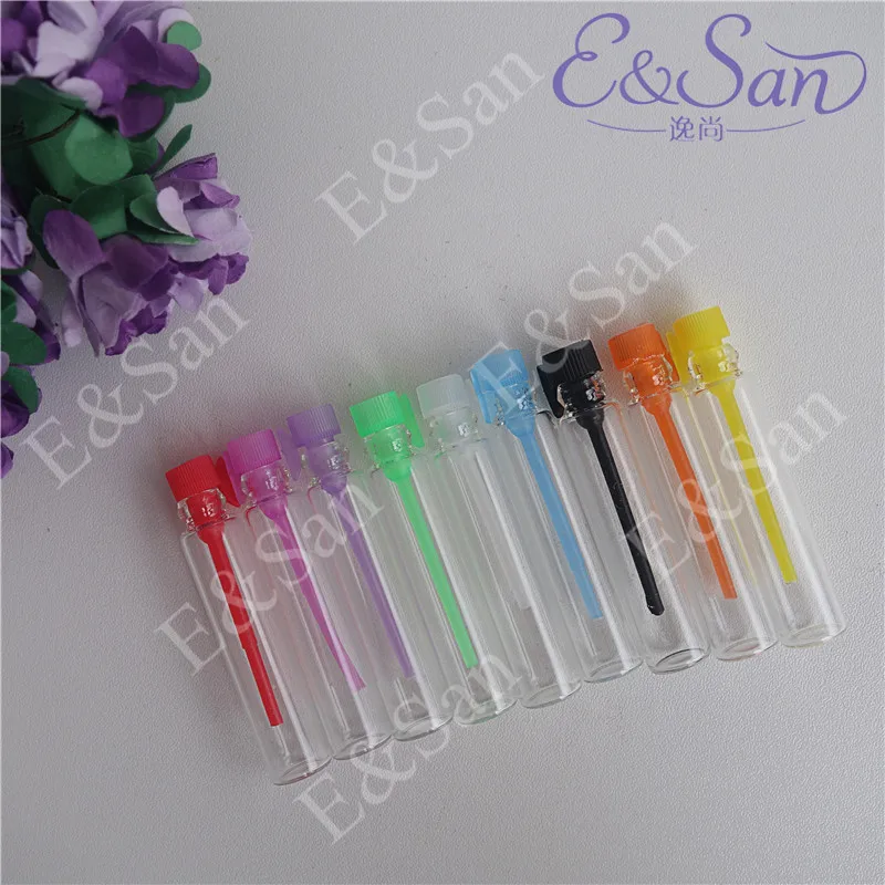 Hot 1ML perfume sub-sample trial sample glass tube with a test stick incense stick incense smell bottle LG101-1ML 1000pcs/lot
Hot 1ML perfume sub-sample trial sample glass tube with a test stick incense stick incense smell bottle LG101-1ML 1000pcs/lot