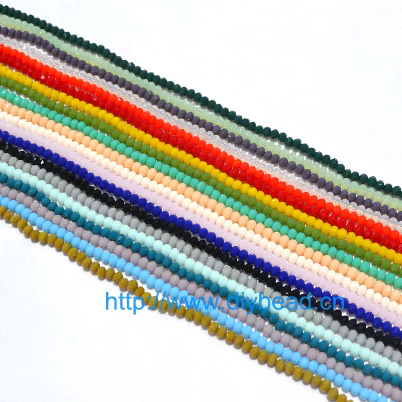 147pcs DIY Jewelry Accessory 4MM Crystal Beads Wheel Beads Measly Beads A class Crystal Bracelet Department Necklace Fittings
147pcs DIY Jewelry Accessory 4MM Crystal Beads Wheel Beads Measly Beads A class Crystal Bracelet Department Necklace Fittings