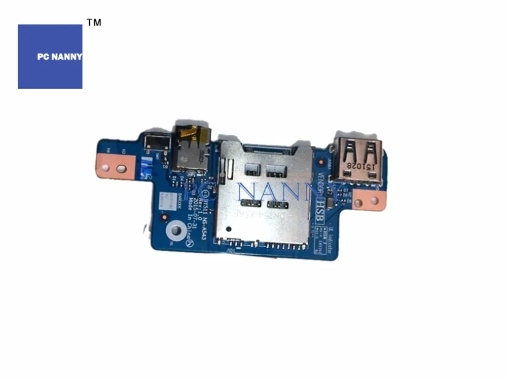 PC Няня для IdeaPad Y700-15ISK аудио USB кард-ридер доска NS-A543 колонки светодиодные табло