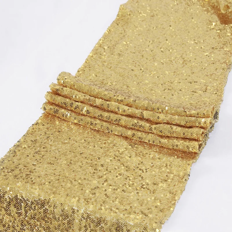 Dearest 10pcsTable Runners 12x108inch Bling Gold Sequin Table Runner Sparkly Home Decoration For Wedding Party Christmas
Dearest 10pcsTable Runners 12x108inch Bling Gold Sequin Table Runner Sparkly Home Decoration For Wedding Party Christmas