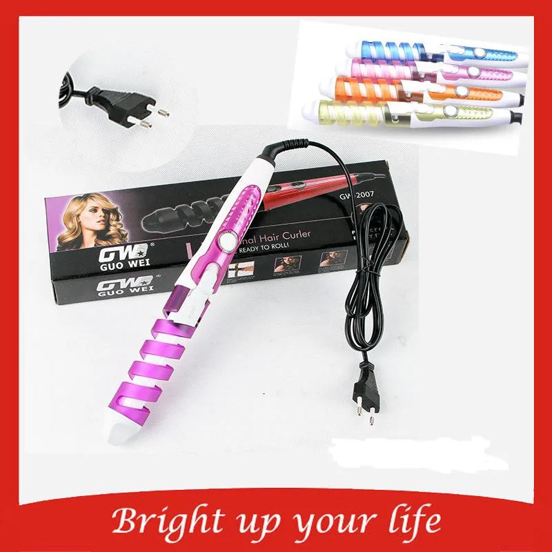Portable Simply Hair Curler Electric Curling Iron Spiral Curl Fast Heating Magic Hairstyling Wand Beach Wave Roller Style Tongs
Portable Simply Hair Curler Electric Curling Iron Spiral Curl Fast Heating Magic Hairstyling Wand Beach Wave Roller Style Tongs