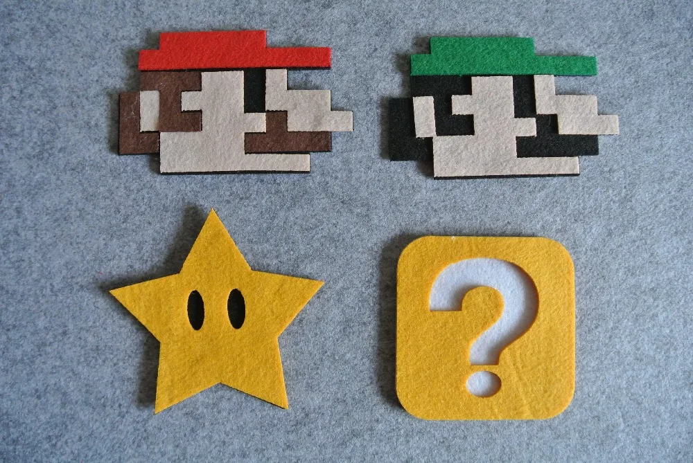 Partywakaka 8 pcs Cartoon Supe Mario Bro Felt Coaster Cup mats Cartoon Pad supply fabric
Partywakaka 8 pcs Cartoon Supe Mario Bro Felt Coaster Cup mats Cartoon Pad supply fabric