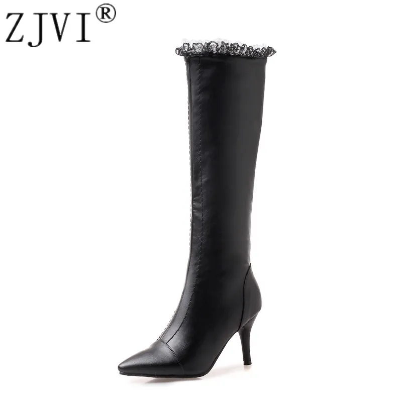 ZJVI Women Fashion Pointed Toe Thigh High Boots 2022 Autumn Winter Knee High Boots Ladies Sexy Thin High Heels Woman Black Shoes
ZJVI Women Fashion Pointed Toe Thigh High Boots 2022 Autumn Winter Knee High Boots Ladies Sexy Thin High Heels Woman Black Shoes