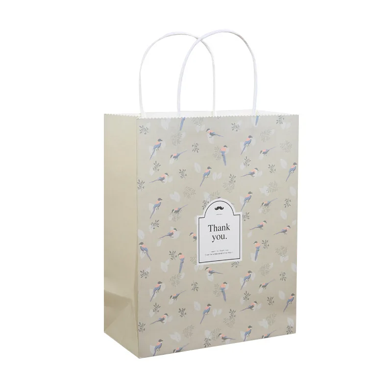 10pcs Flower Printing Kraft Paper Gift Bag Wedding Decoration Clothes Paper Bag with Handle Flamingo Tropic Styles Gift Bag 
10pcs Flower Printing Kraft Paper Gift Bag Wedding Decoration Clothes Paper Bag with Handle Flamingo Tropic Styles Gift Bag