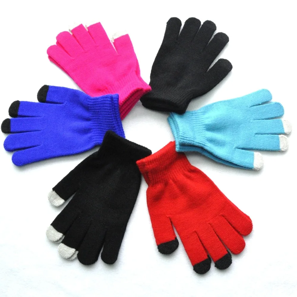 touch screen unisex teenage Winter gloves Knitted Full Fingers warm Gloves boys girls 6 colors Woolen mittens keep heat luvasCP2
touch screen unisex teenage Winter gloves Knitted Full Fingers warm Gloves boys girls 6 colors Woolen mittens keep heat luvasCP2