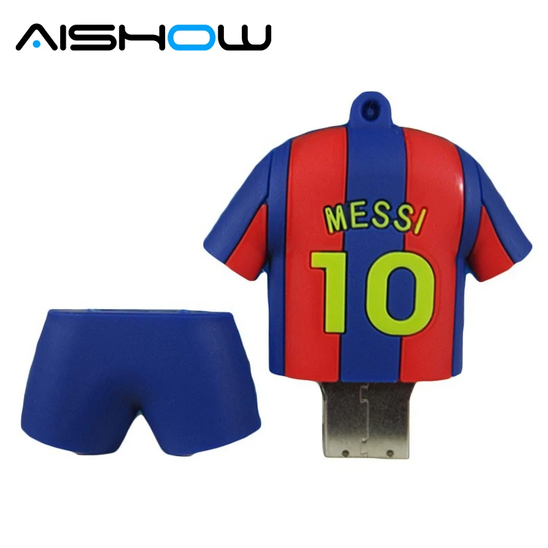 Pen drive 4GB 8GB 16gb 32GB 64GB messi Football shirt usb 2.0 flash drive memory stick pendrive flashdrive gift mini
Pen drive 4GB 8GB 16gb 32GB 64GB messi Football shirt usb 2.0 flash drive memory stick pendrive flashdrive gift mini