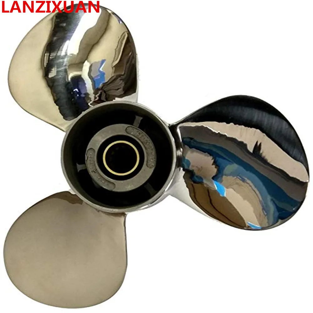 11 1/8x13-G Stainless steel propeller for Yamaha 40hp 50hp outboard motor 11 1/8 x 13 G ,FS
11 1/8x13-G Stainless steel propeller for Yamaha 40hp 50hp outboard motor 11 1/8 x 13 G ,FS