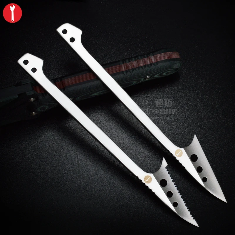 Fish Scale Scraper Remover Fishing Harpoon Scale Knife EDC Tools with Sheath and Paracord
Fish Scale Scraper Remover Fishing Harpoon Scale Knife EDC Tools with Sheath and Paracord