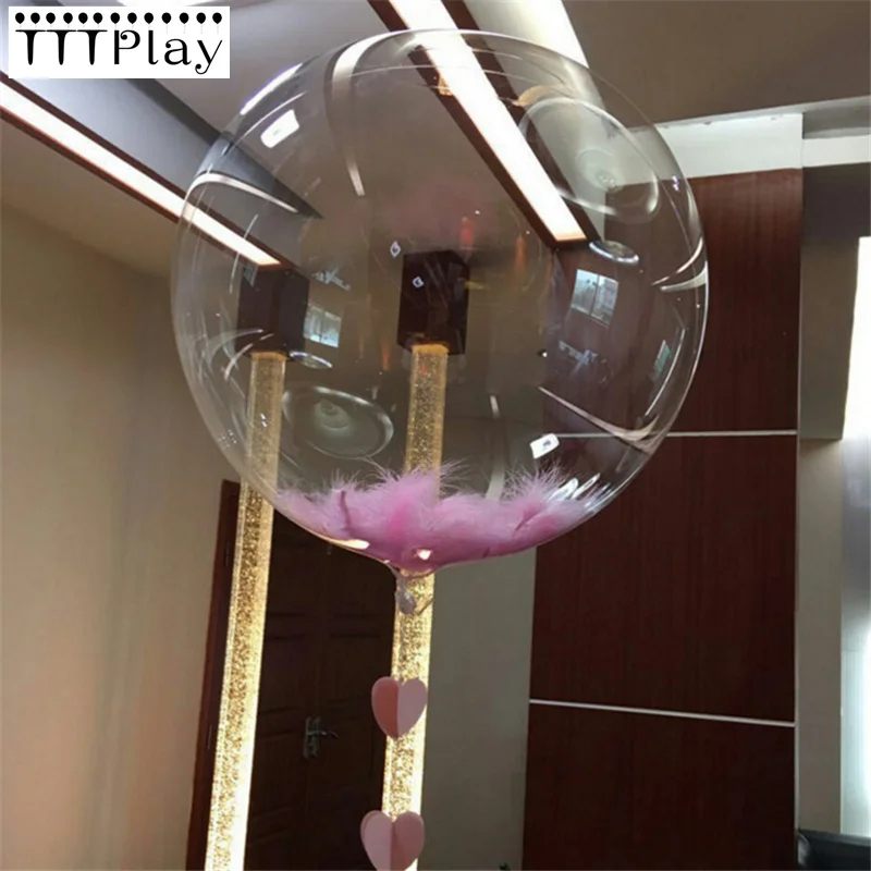 10pcs No wrinkles Clear Bubble Balloons Transparent Helium Bobo Balloons Wedding Happy Birthday Party Decoration Supplies Gifts
10pcs No wrinkles Clear Bubble Balloons Transparent Helium Bobo Balloons Wedding Happy Birthday Party Decoration Supplies Gifts