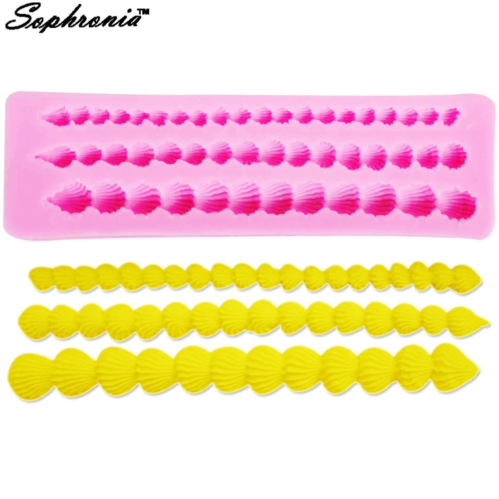 10PCS/SET Hot Cake Border Edge Decorative Silicone Mold Long Rope Shell Shape Silicone Mold Bakeries Baking Tools
10PCS/SET Hot Cake Border Edge Decorative Silicone Mold Long Rope Shell Shape Silicone Mold Bakeries Baking Tools