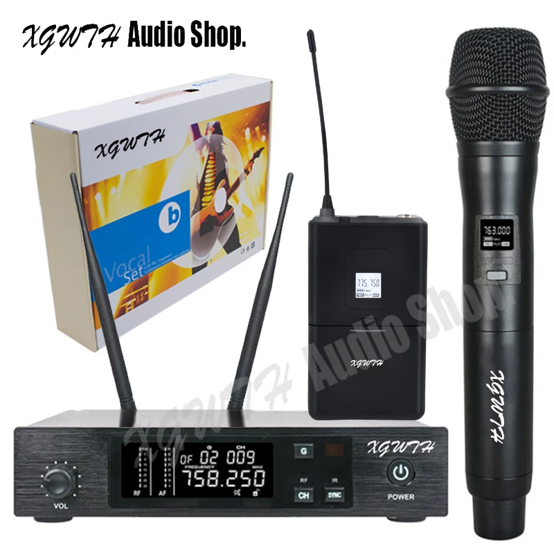 QLX GLX-D 24 стиль UHF профессиональная сценическая караоке телефон портативный корпус-пакет передатчик Беспроводная микрофонная система
QLX GLX-D 24 стиль UHF профессиональная сценическая караоке телефон портативный корпус-пакет передатчик Беспроводная микрофонная система