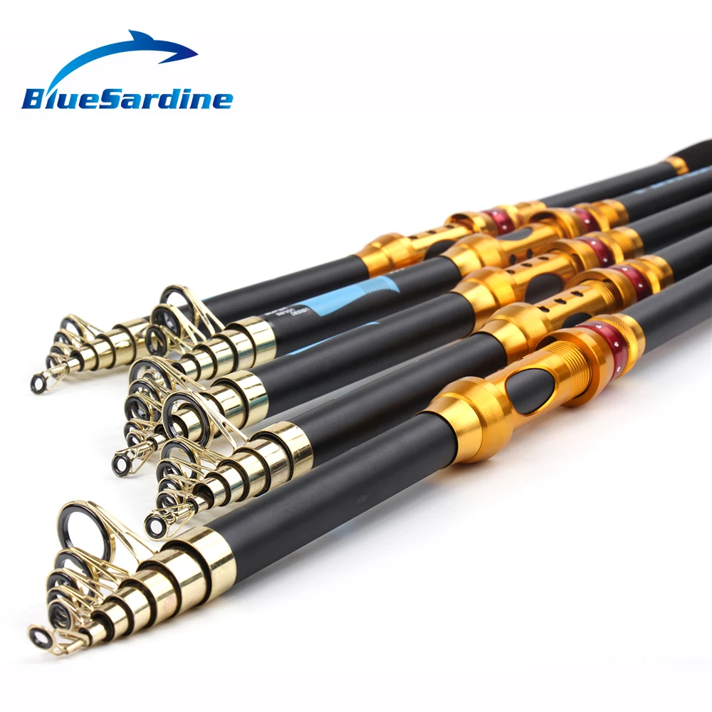 BlueSardine Spinning Fishing Rod Carbon Telescopic Hard Sea Rod Fishing Tackle 2.1M 2.4M 2.7M 3.0M 3.6M
BlueSardine Spinning Fishing Rod Carbon Telescopic Hard Sea Rod Fishing Tackle 2.1M 2.4M 2.7M 3.0M 3.6M